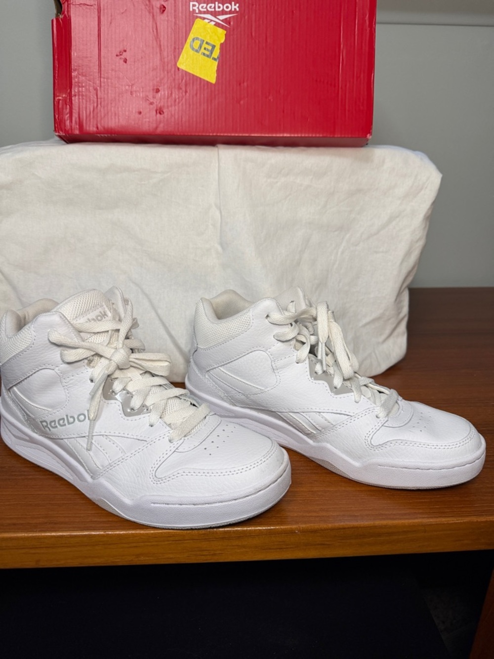 Reebok women’s high top shoes